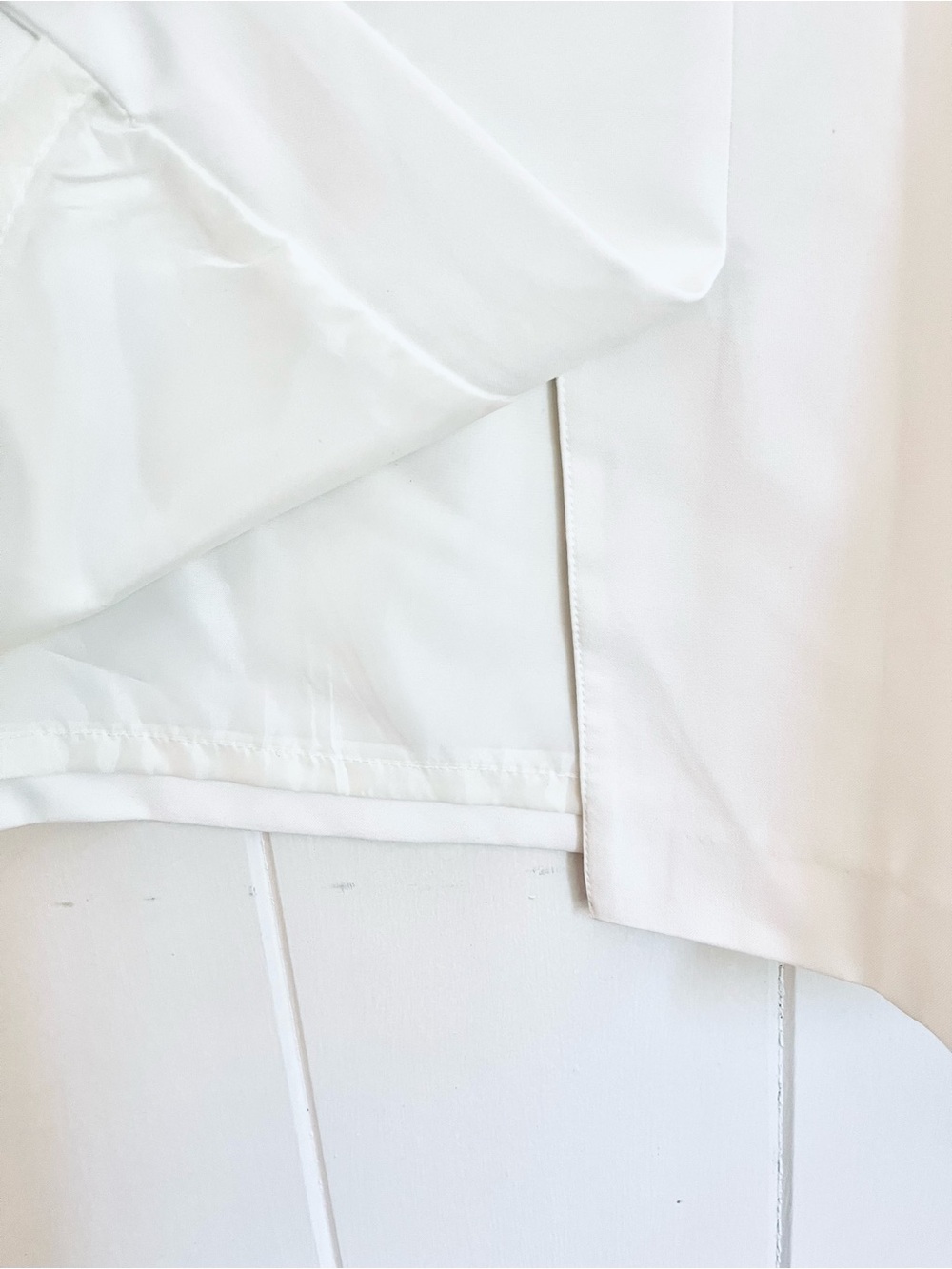 Ivory Pencil Skirt, Lined Elastic Waist, Office Work Classic, Size 18W, NWT - Picture 7 of 8